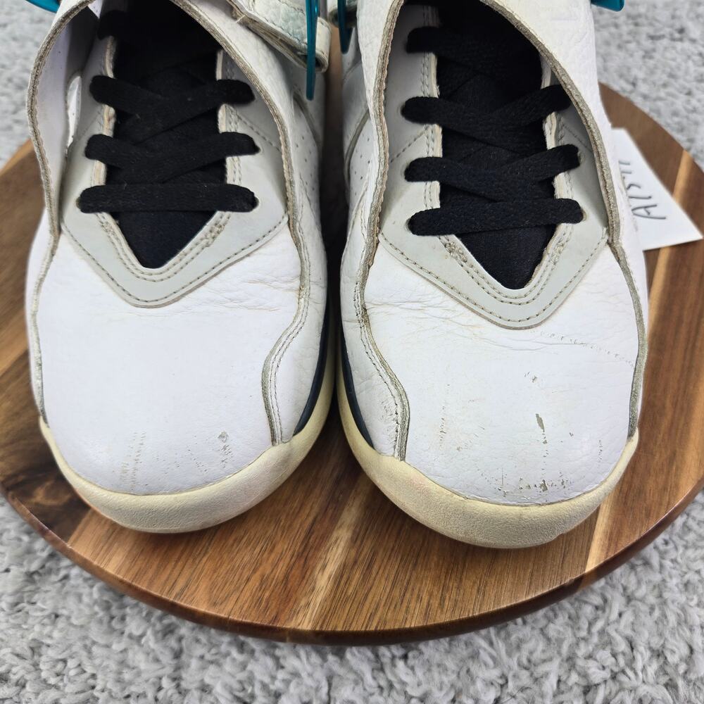 Jordan 8 Retro South Beach 2018 White Turbo Green Sneakers Mens 10 305381-113 - Picture 6 of 12